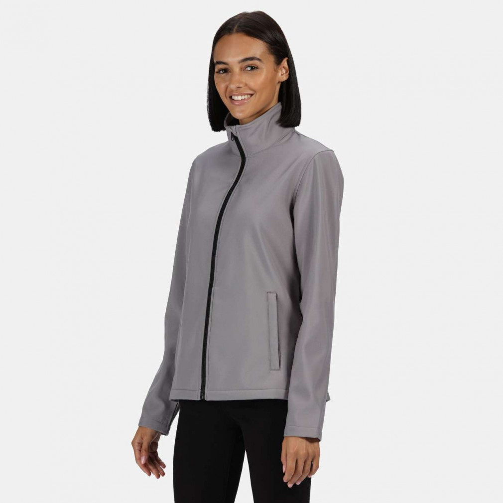 Női Regatta RETRA629 Ablaze Women'S printable Softshell -S, Rock Grey/Black