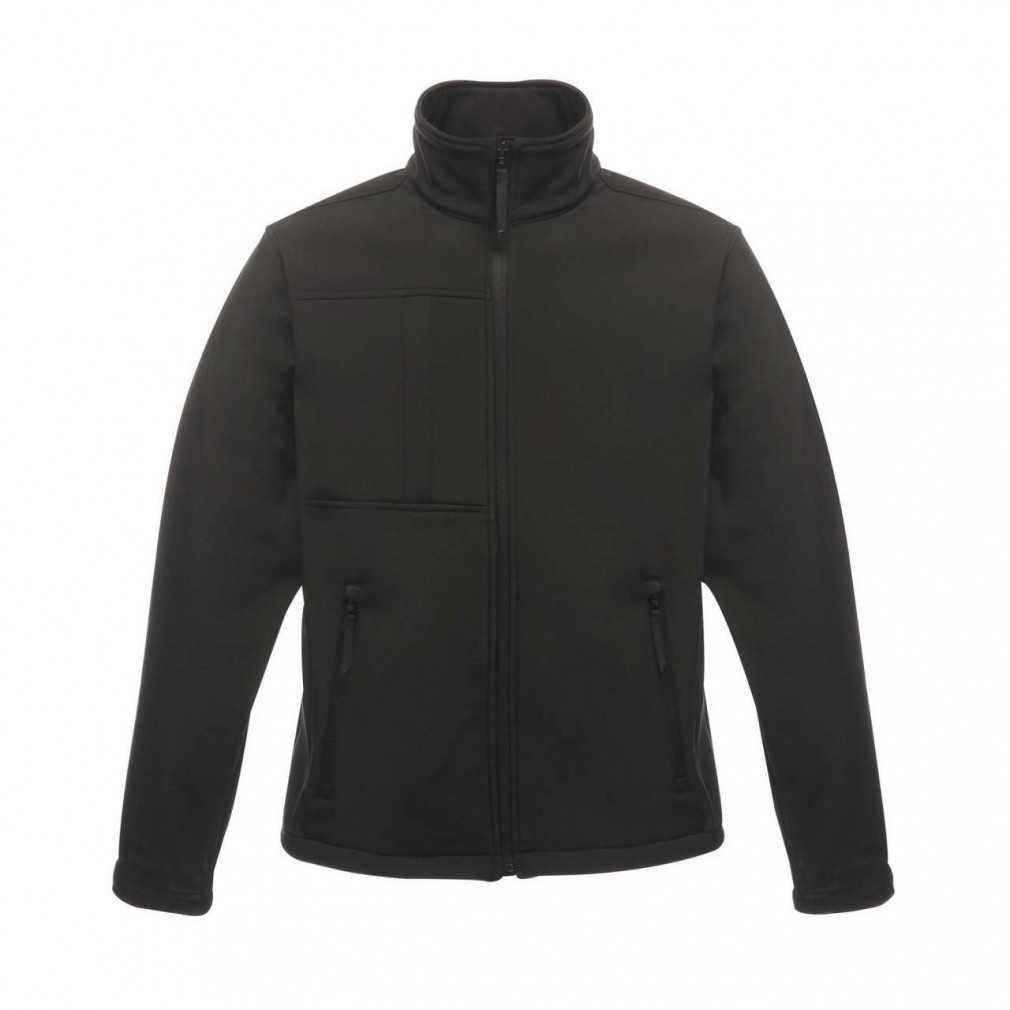 Férfi Softshell Regatta RETRA688 Men'S Octagon Ii printable 3 Layer Membrane Softshell -2XL, Black/Black