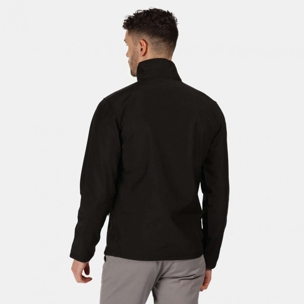 Férfi Softshell Regatta RETRA688 Men'S Octagon Ii printable 3 Layer Membrane Softshell -XS, Black/Black