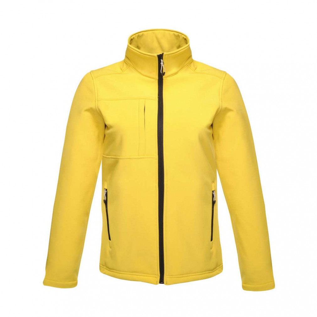 Férfi Softshell Regatta RETRA688 Men'S Octagon Ii printable 3 Layer Membrane Softshell -4XL, Bright Yellow/Black