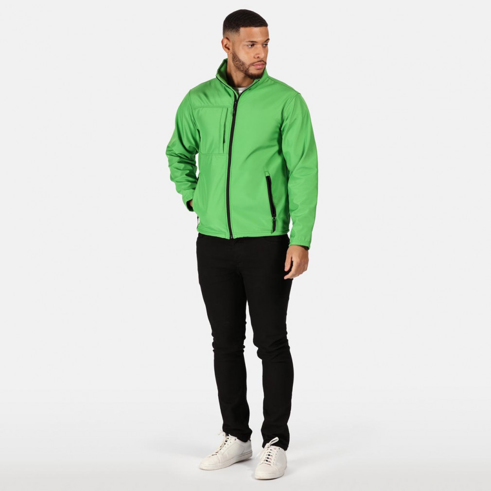Férfi Softshell Regatta RETRA688 Men'S Octagon Ii printable 3 Layer Membrane Softshell -2XL, Classic Red/Black