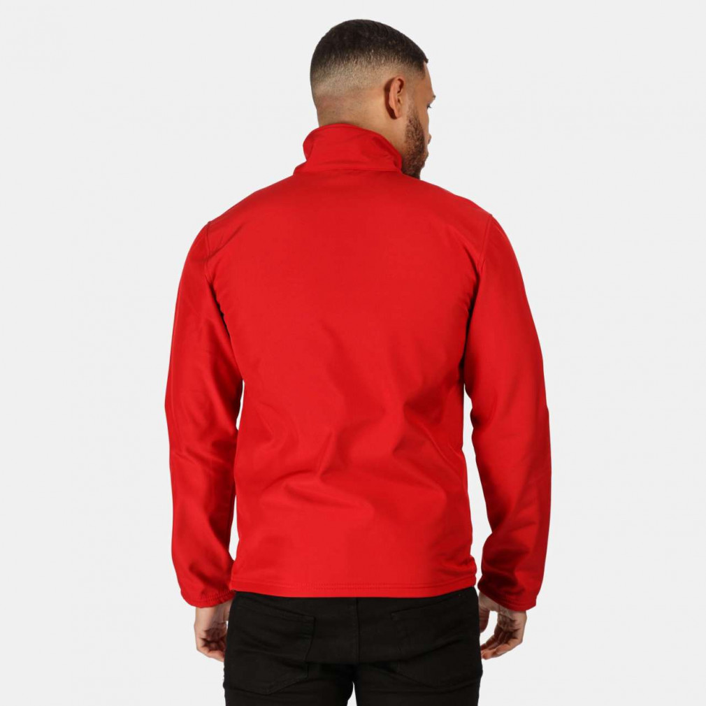 Férfi Softshell Regatta RETRA688 Men'S Octagon Ii printable 3 Layer Membrane Softshell -4XL, Classic Red/Black