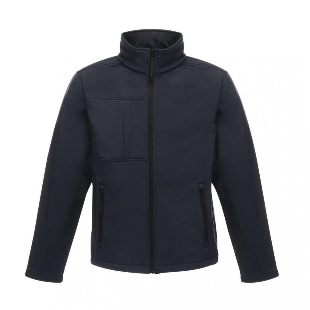 Férfi Softshell Regatta RETRA688 Men'S Octagon Ii printable 3 Layer Membrane Softshell -3XL, Navy/Seal Grey