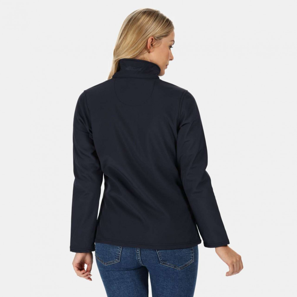 Női Regatta RETRA689 Women'S Octagon Ii printable 3 Layer Membrane Softshell -M, Navy/Seal Grey