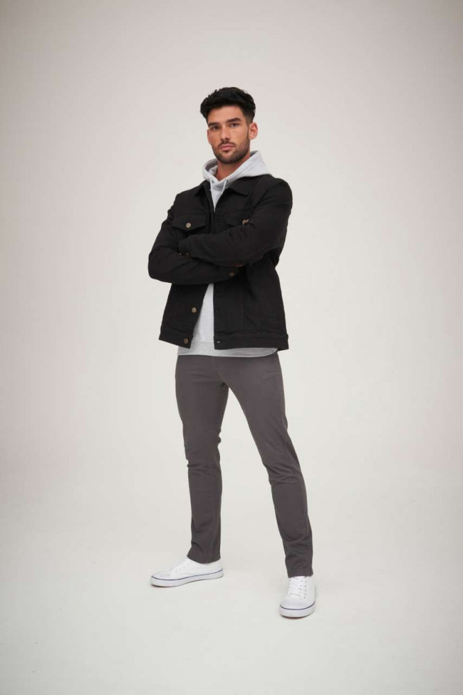 Férfi kabát So Denim SD060 noah Denim Jacket -S, Light Blue Wash