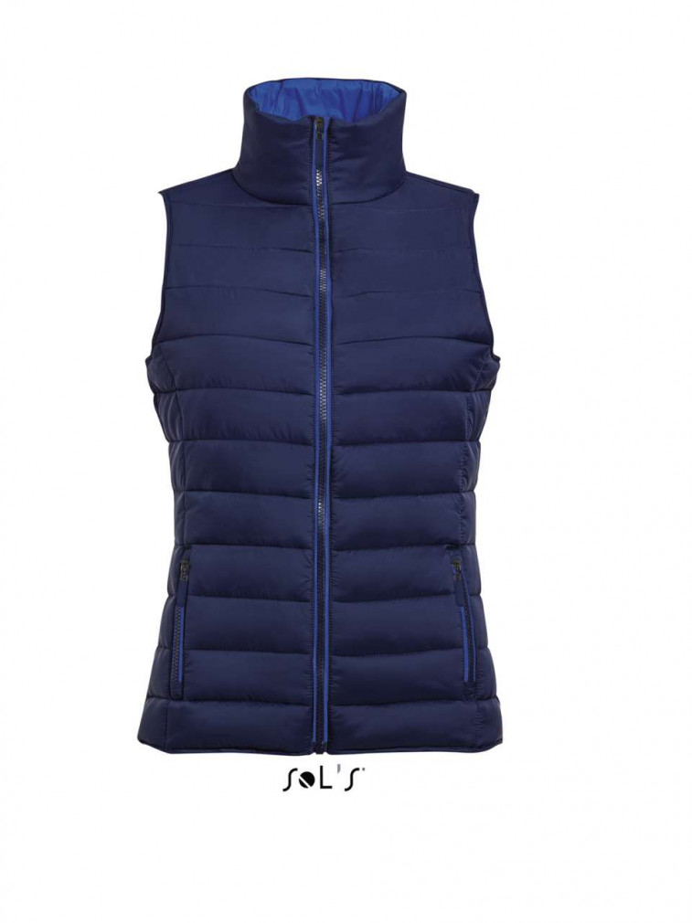 Női mellény SOL'S SO01437 Sol'S Wave Women - Lightweight Bodywarmer -XL, Navy Női mellény SOL'S SO01437 Sol'S Wave Women - Lightweight Bodywarmer -XL, Navy