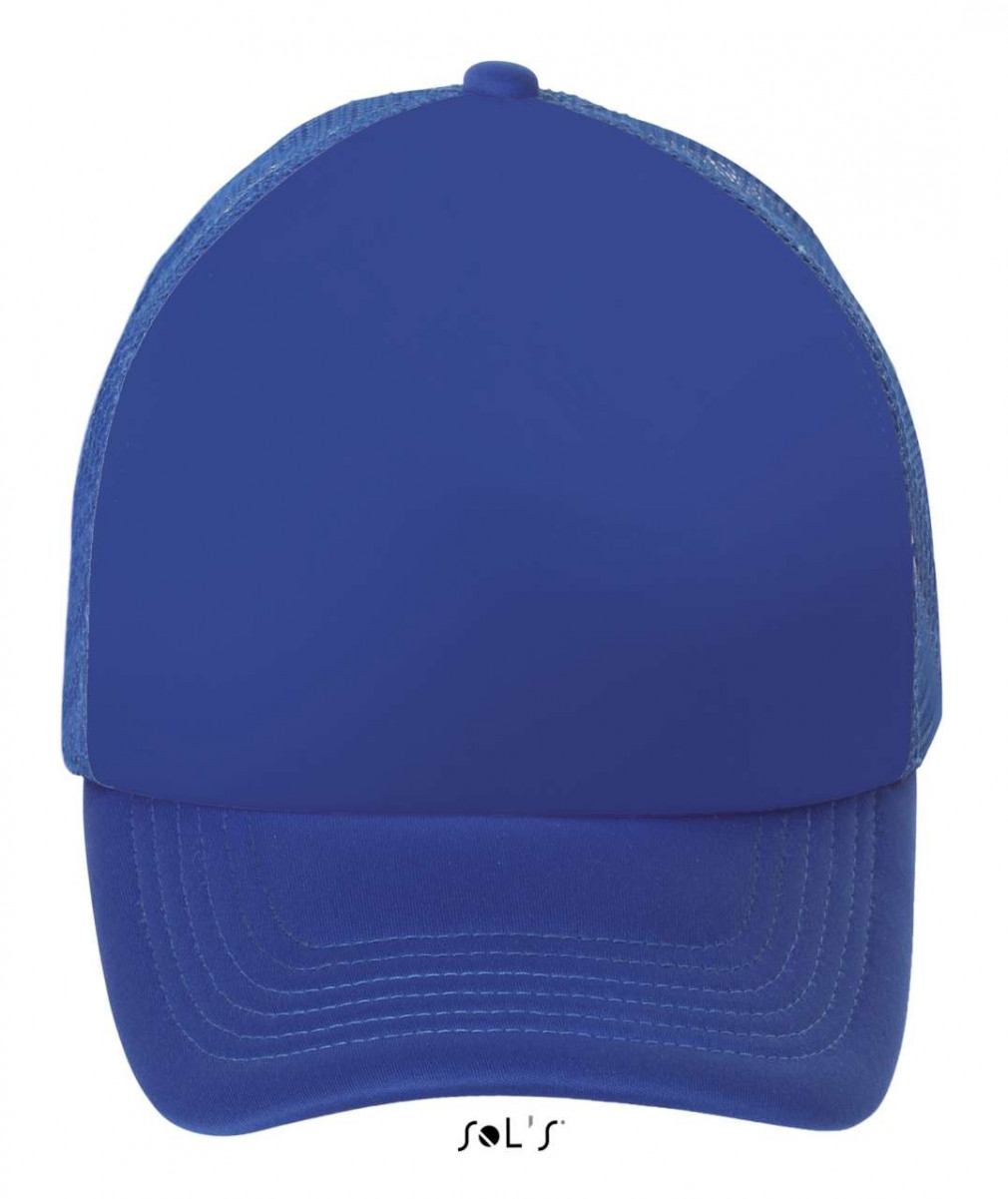Uniszex sapka SOL'S SO01668 Sol'S Bubble - Five panel Mesh Cap -Egy méret, Royal Blue