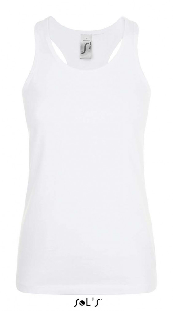 Női trikó SOL'S SO01826 Sol'S Justin Women - Racerback Trikó -2XL, White
