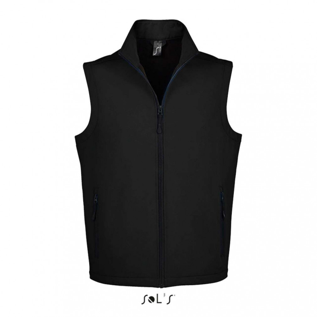 Férfi Softshell SOL'S SO02887 Sol'S Race Bw Men - Softshell Bodywarmer -2XL, Black