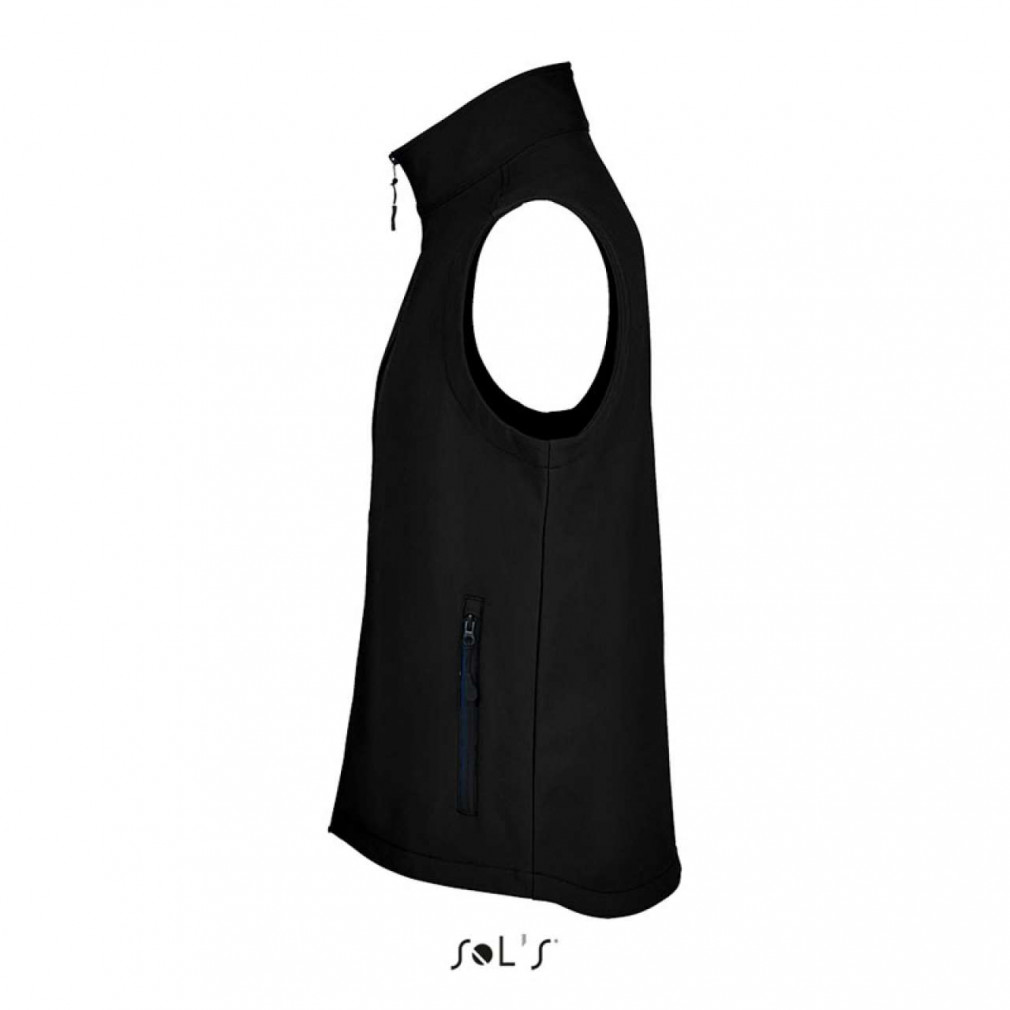 Férfi Softshell SOL'S SO02887 Sol'S Race Bw Men - Softshell Bodywarmer -S, Black