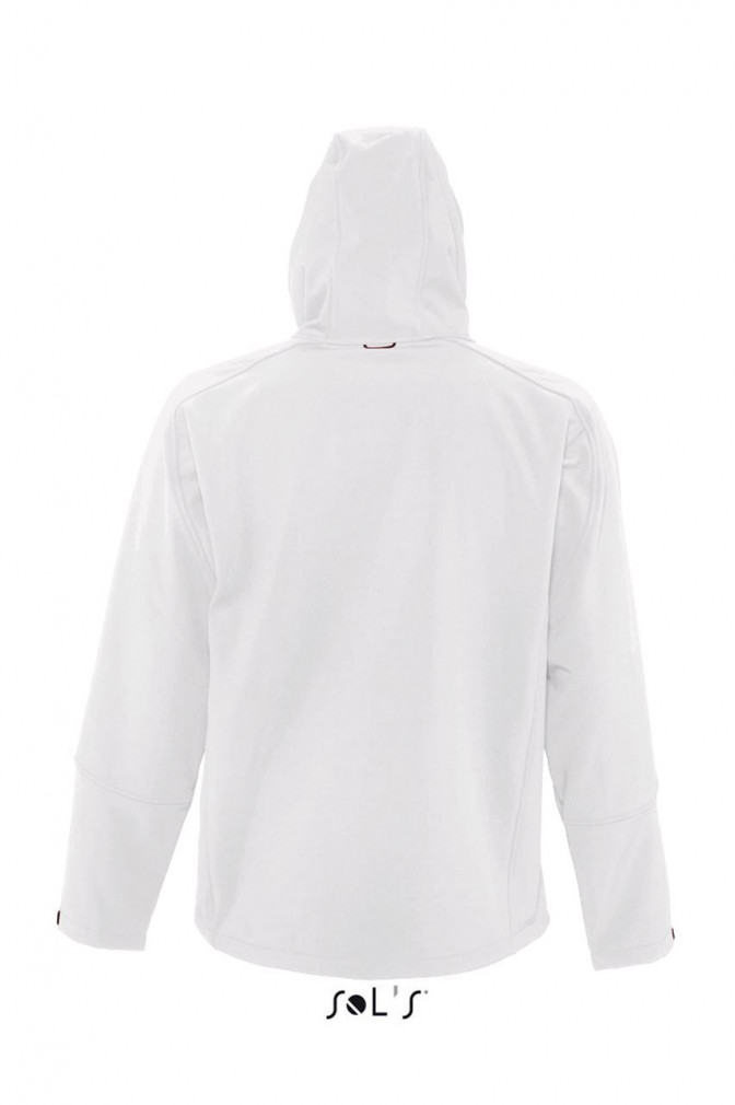 Férfi Softshell SOL'S SO46602 Sol'S Replay Men - Hooded Softshell -S, White