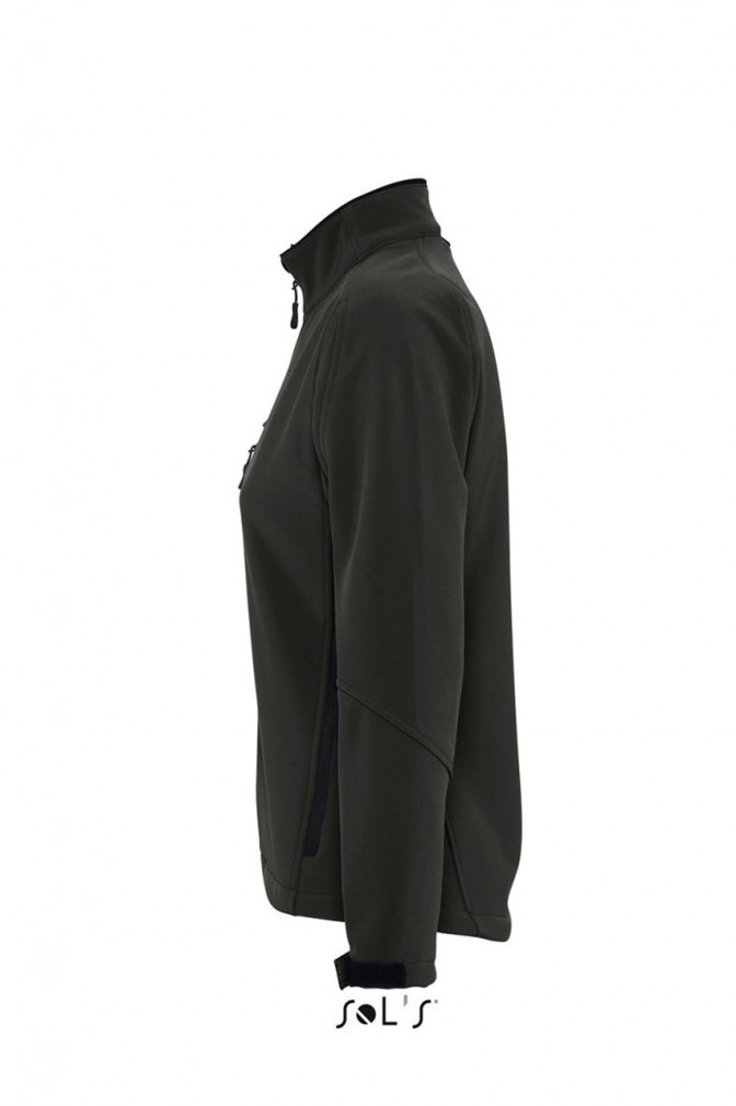 Női kabát SOL'S SO46800 Sol'S Roxy - Women'S Softshell Zipped Jacket -S, Black