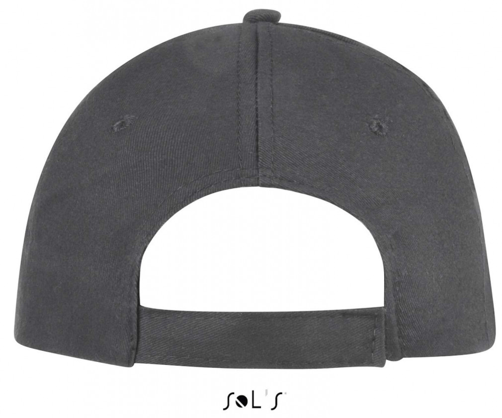 Uniszex sapka SOL'S SO88110 Sol'S Sunny - Five panel Cap -Egy méret, Dark Grey