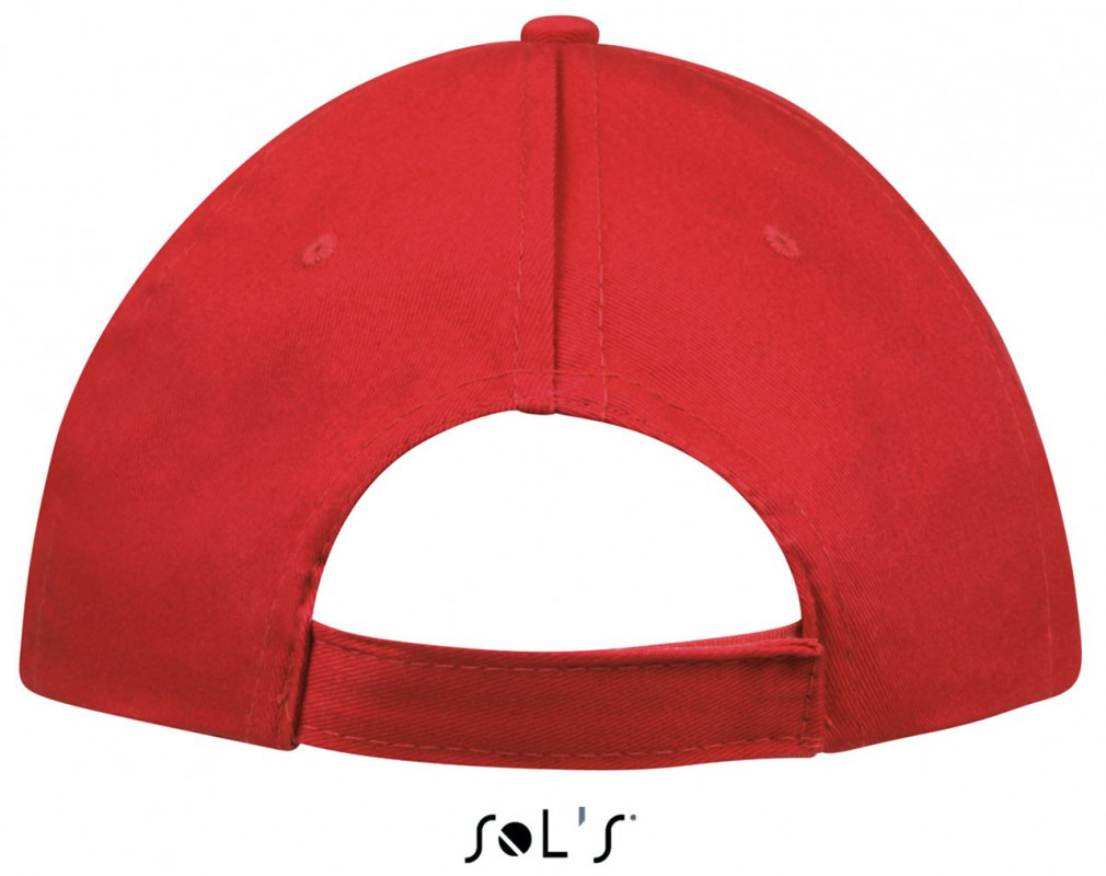 Uniszex sapka SOL'S SO88110 Sol'S Sunny - Five panel Cap -Egy méret, Red
