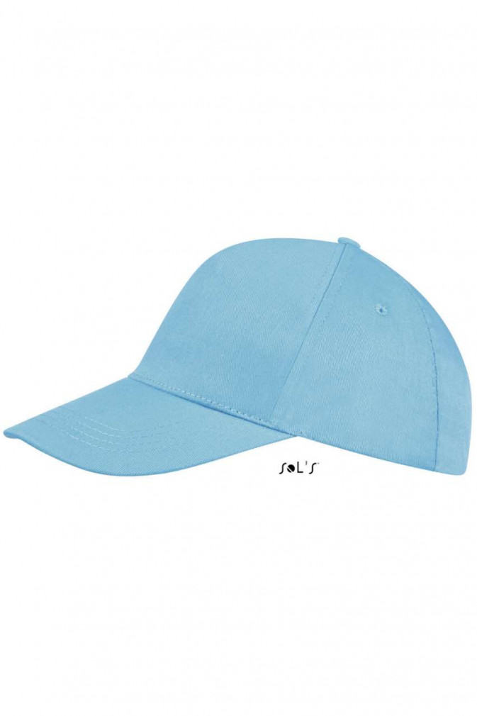 Uniszex sapka SOL'S SO88119 Sol'S Buzz - Five panel Cap -Egy méret, Atoll Blue