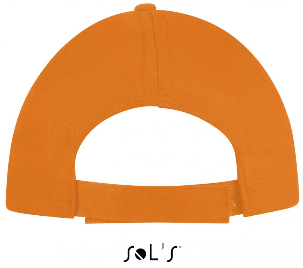Uniszex sapka SOL'S SO88119 Sol'S Buzz - Five panel Cap -Egy méret, Orange