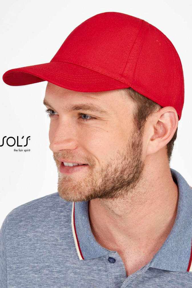 Uniszex sapka SOL'S SO88119 Sol'S Buzz - Five panel Cap -Egy méret, Royal Blue