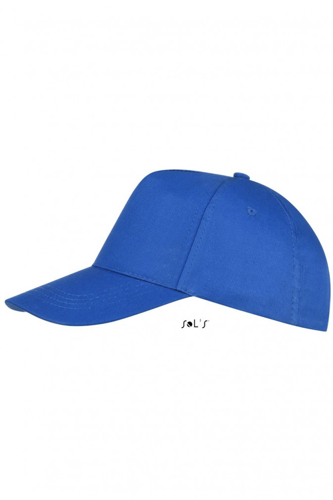 Uniszex sapka SOL'S SO88119 Sol'S Buzz - Five panel Cap -Egy méret, Royal Blue