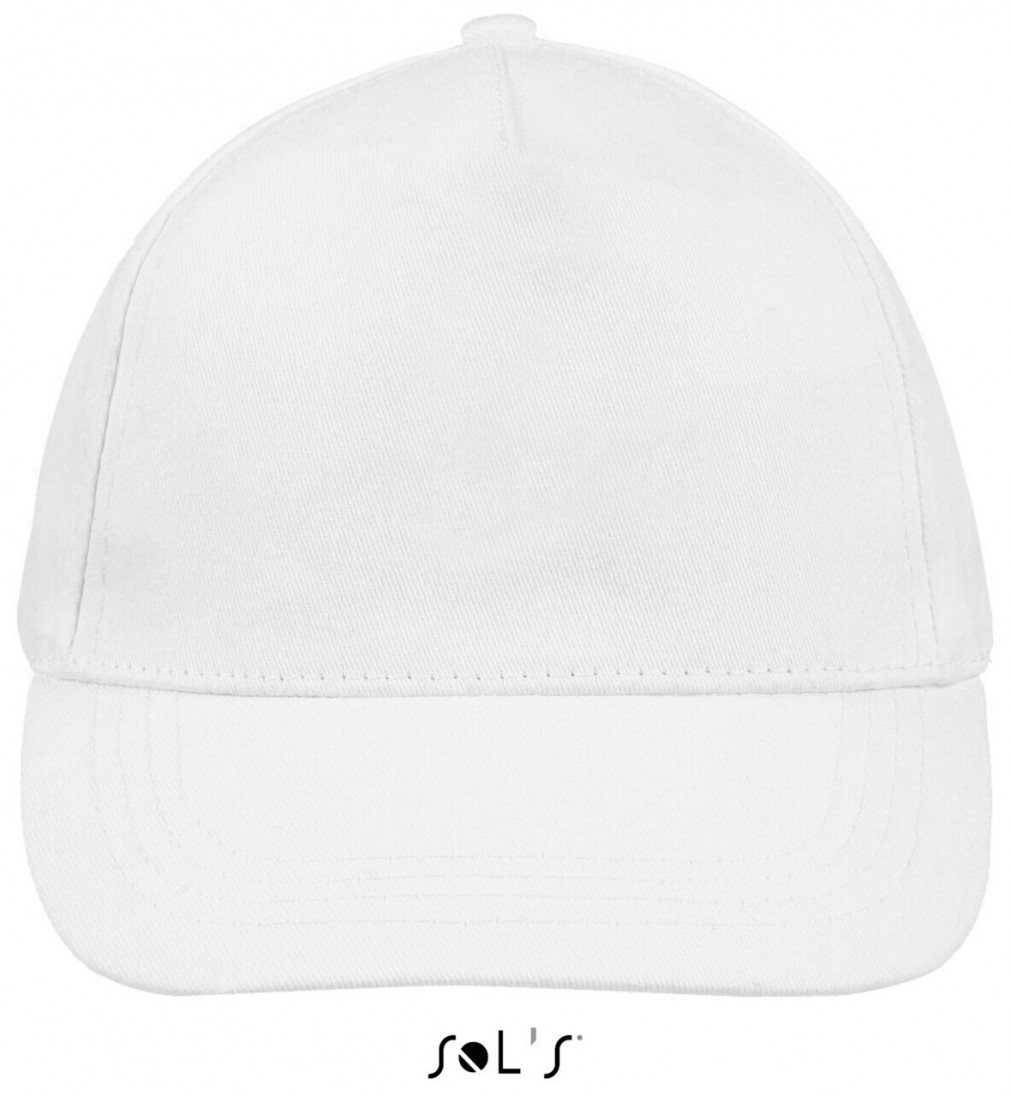 Uniszex sapka SOL'S SO88119 Sol'S Buzz - Five panel Cap -Egy méret, White
