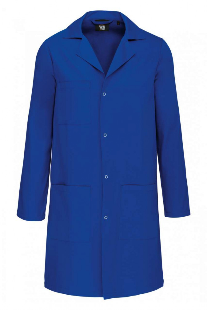 Uniszex Designed To Work WK828 Work Smock -M, Royal Blue
