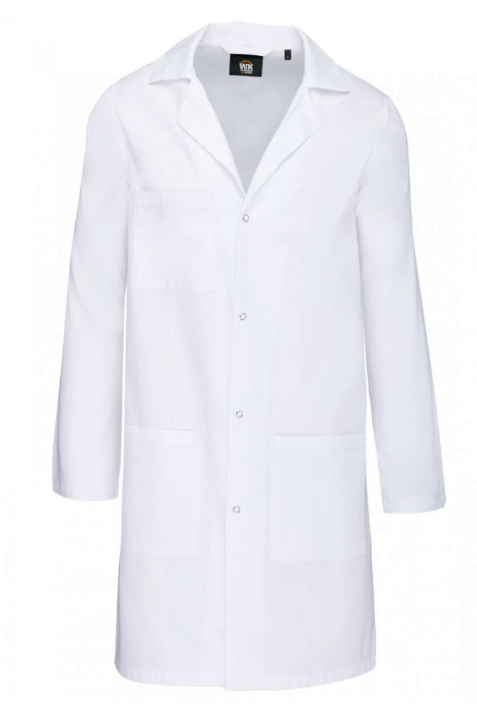 Uniszex Designed To Work WK828 Work Smock -L, White Uniszex Designed To Work WK828 Work Smock -L, White