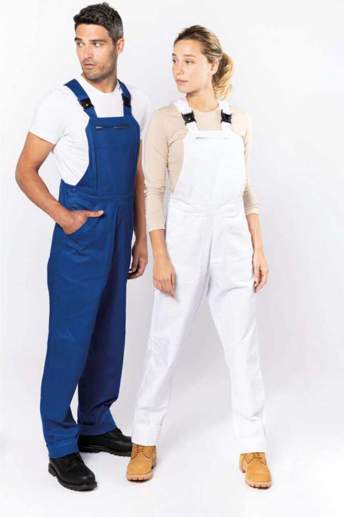Uniszex Designed To Work WK829 Work Overall -3XL, White Uniszex Designed To Work WK829 Work Overall -3XL, White