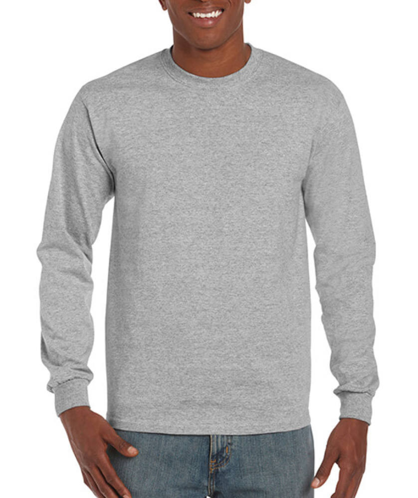 póló Hosszú ujjú Gildan Hammer Adult Long Sleeve T-Shirt - S, Sportszürke