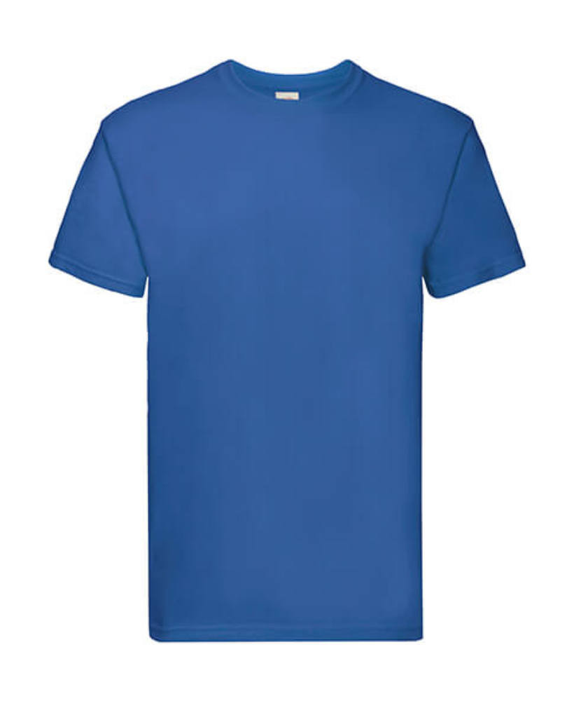 Uniszex póló Rövid ujjú Fruit of the Loom Super Premium Tee - XL, Királykék