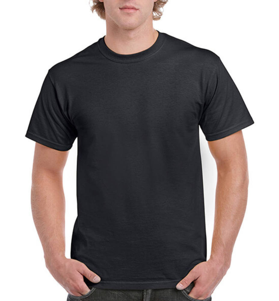 Csomag akciós póló (minimum 3 db) Uniszex póló Rövid ujjú Gildan Ultra Cotton Adult T-Shirt - 5XL, Fekete