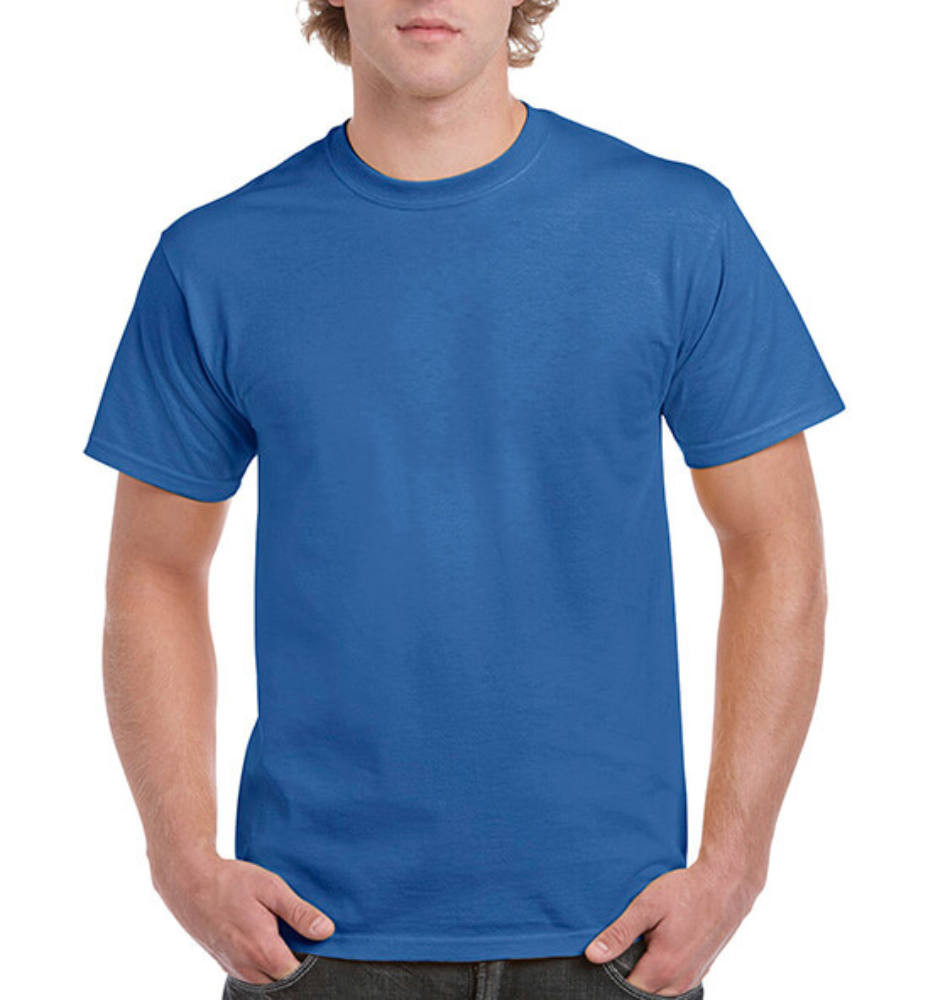 Uniszex póló Rövid ujjú Gildan Ultra Cotton Adult T-Shirt - 5XL, Királykék