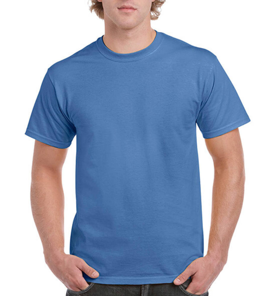 Csomag akciós póló (minimum 3 db) Uniszex póló Rövid ujjú Gildan Ultra Cotton Adult T-Shirt - XL, Írisz kék