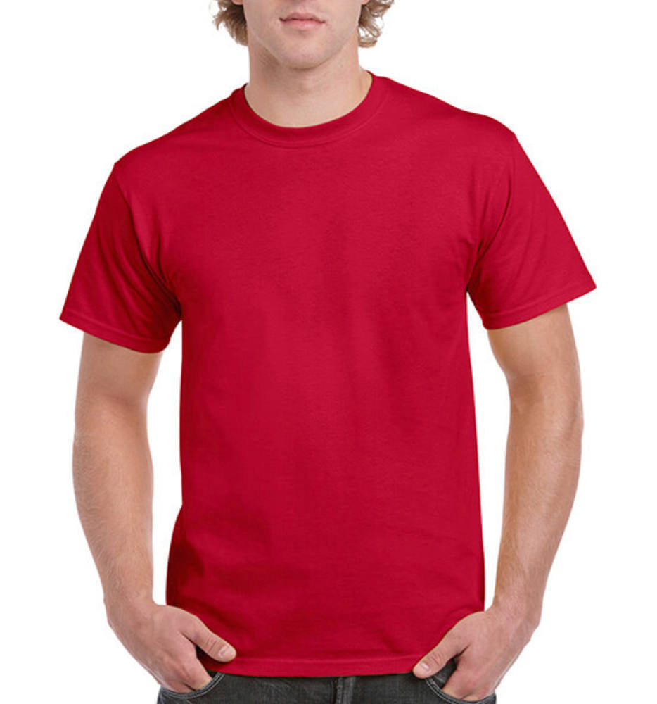 Csomag akciós póló (minimum 3 db) Uniszex póló Rövid ujjú Gildan Ultra Cotton Adult T-Shirt - L, Meggypiros