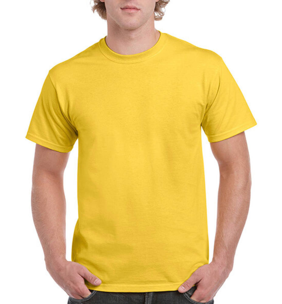 Csomag akciós póló (minimum 3 db) Uniszex póló Rövid ujjú Gildan Ultra Cotton Adult T-Shirt - M, Daisy (százszorszép sárga)