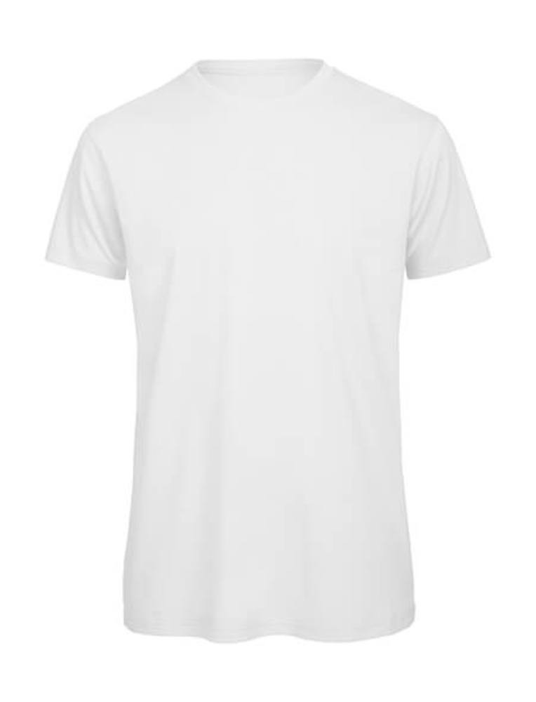 Csomag akciós póló (minimum 3 db) Férfi rövid ujjú póló B&C Inspire T/men T-Shirt -S, Fehér