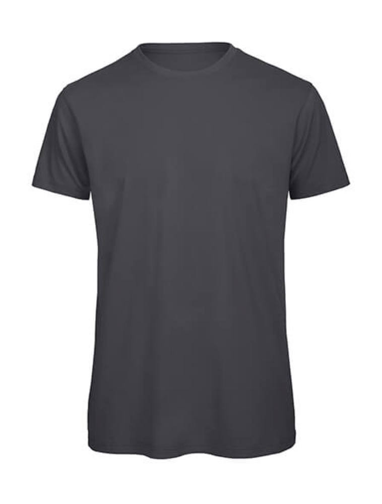 Csomag akciós póló (minimum 3 db) Férfi rövid ujjú póló B&C Inspire T/men T-Shirt -S, Sötétszürke