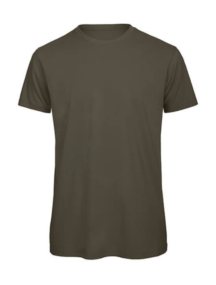 Csomag akciós póló (minimum 3 db) Férfi rövid ujjú póló B&C Inspire T/men T-Shirt -M, Khaki zöld
