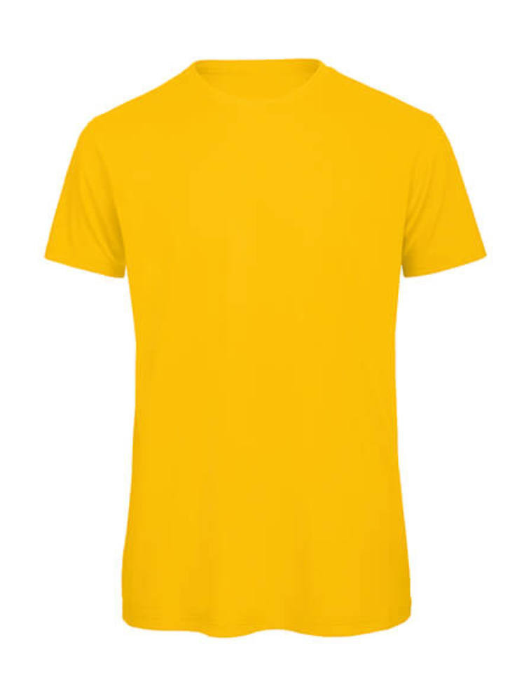 Csomag akciós póló (minimum 3 db) Férfi rövid ujjú póló B&C Inspire T/men T-Shirt -L, Aranysárga