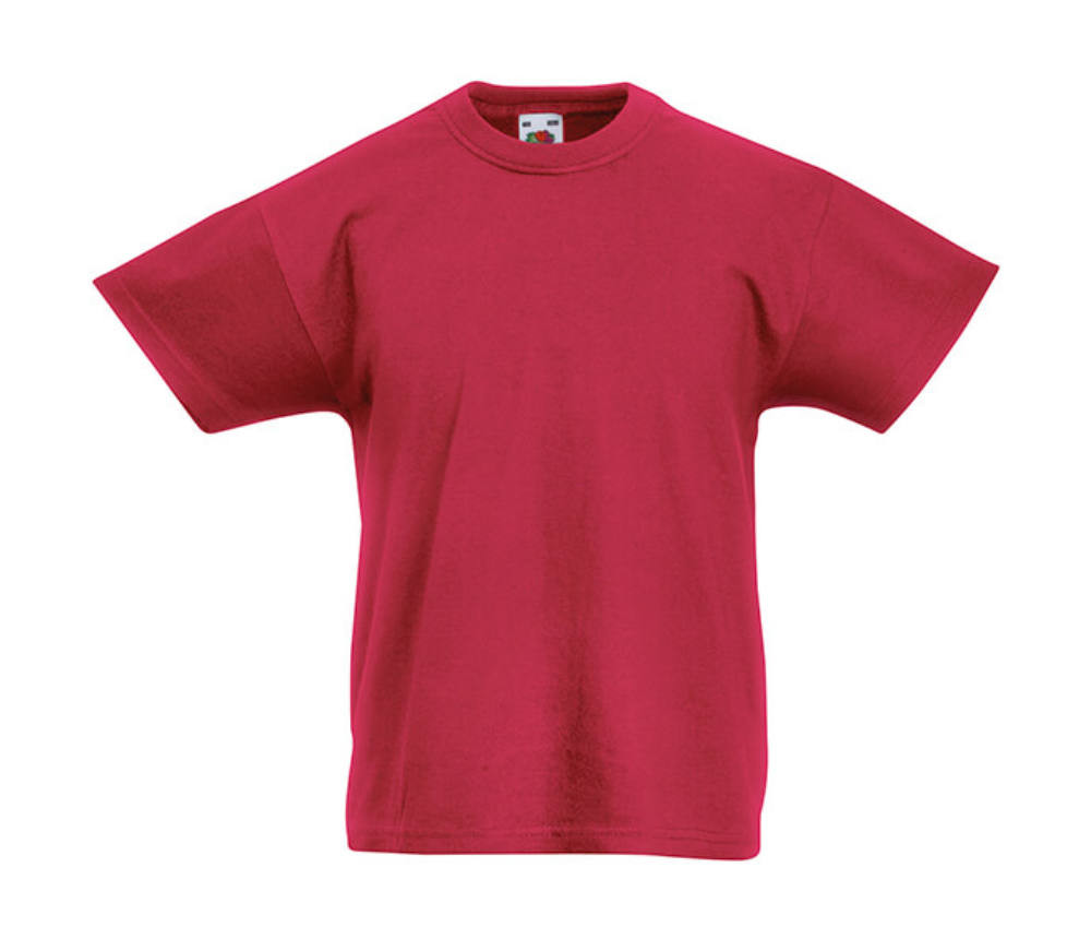 Gyerek póló Rövid ujjú Fruit of the Loom Original T Kids - 152 (12-13), Heather téglavörös Gyerek póló Rövid ujjú Fruit of the Loom Original T Kids - 152 (12-13), Heather téglavörös