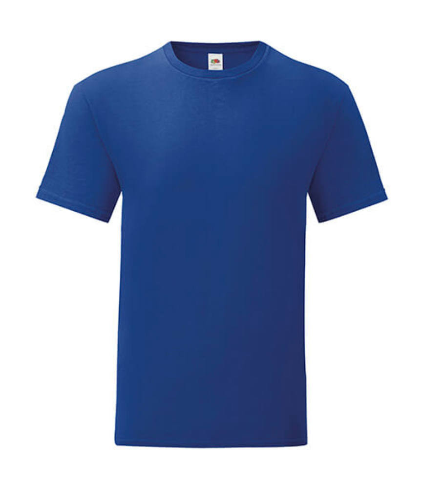 Csomag akciós póló (minimum 5 db) Férfi rövid ujjú póló Fruit of the Loom Iconic 150 T -3XL, Kobalt