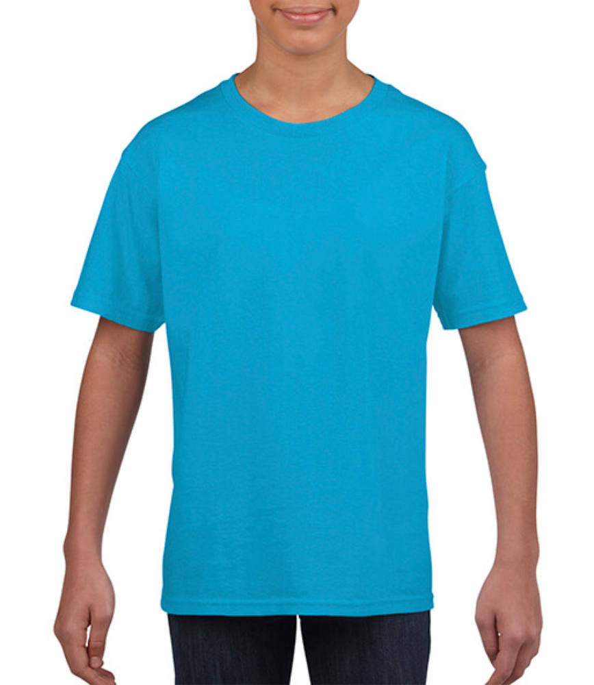 Gyerek póló Rövid ujjú Gildan Softstyle Youth T-Shirt - XS (104/110), Zafírkék