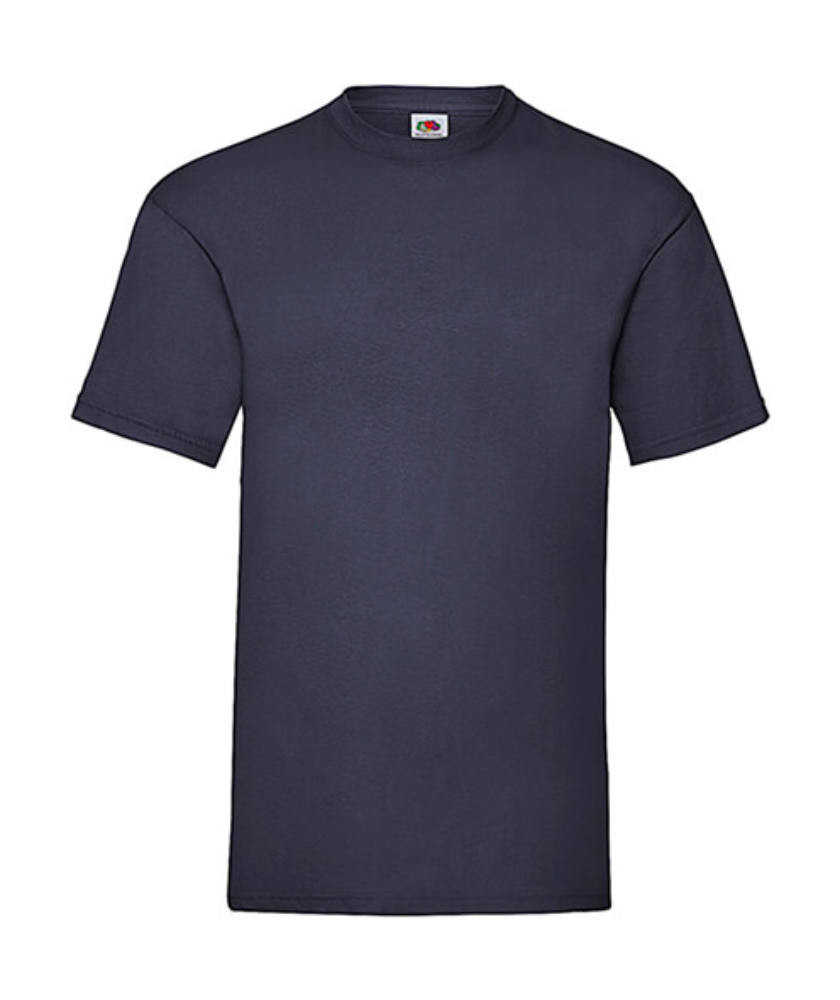 Csomag akciós póló (minimum 5 db) Férfi póló Rövid ujjú Fruit of the Loom Valueweight Tee - 3XL , Sötétkék (navy)