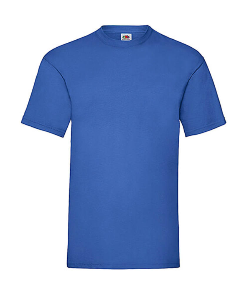 Csomag akciós póló (minimum 5 db) Férfi póló Rövid ujjú Fruit of the Loom Valueweight Tee - 3XL , Királykék