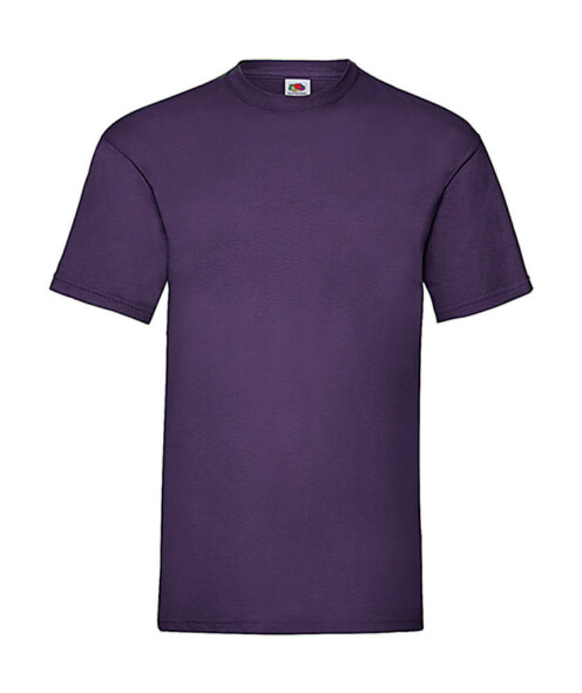 Csomag akciós póló (minimum 5 db) Férfi póló Rövid ujjú Fruit of the Loom Valueweight Tee - 3XL , Lila