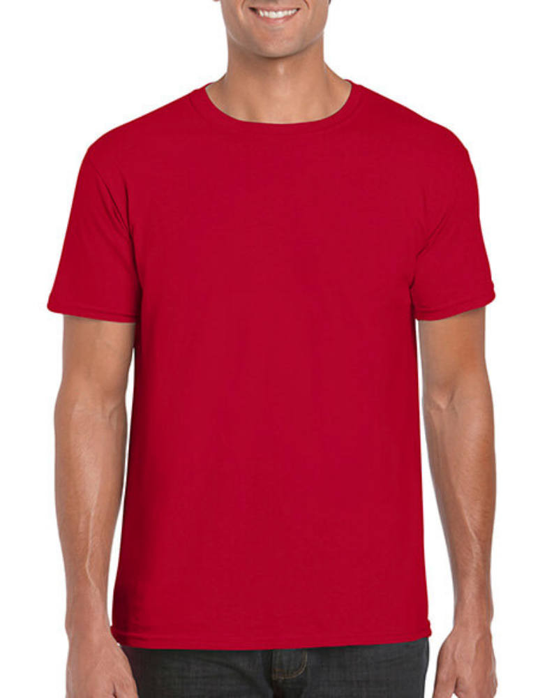 Férfi póló Rövid ujjú Gildan Softstyle Ring Spun T-Shirt - XL, Meggypiros Férfi póló Rövid ujjú Gildan Softstyle Ring Spun T-Shirt - XL, Meggypiros
