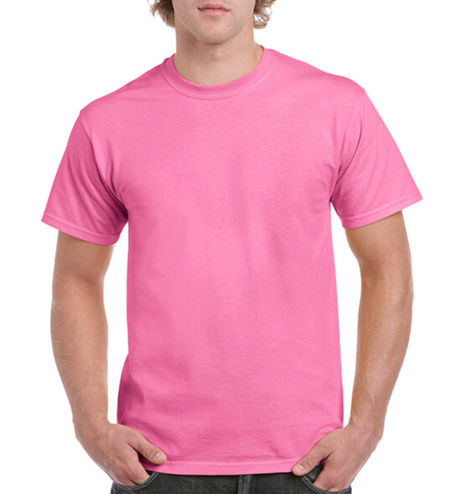 Férfi póló Rövid ujjú Gildan Heavy Cotton Adult T-Shirt - XL, Azálea (világos rózsaszín)
