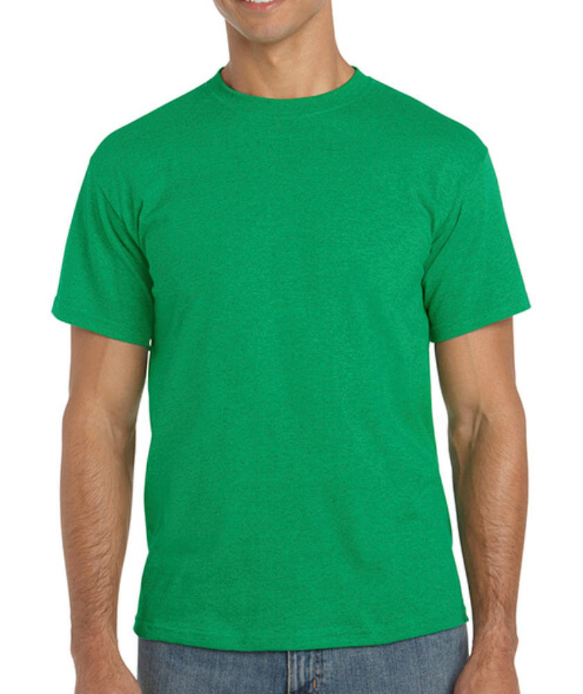 Férfi póló Rövid ujjú Gildan Heavy Cotton Adult T-Shirt - L, Antik ír zöld