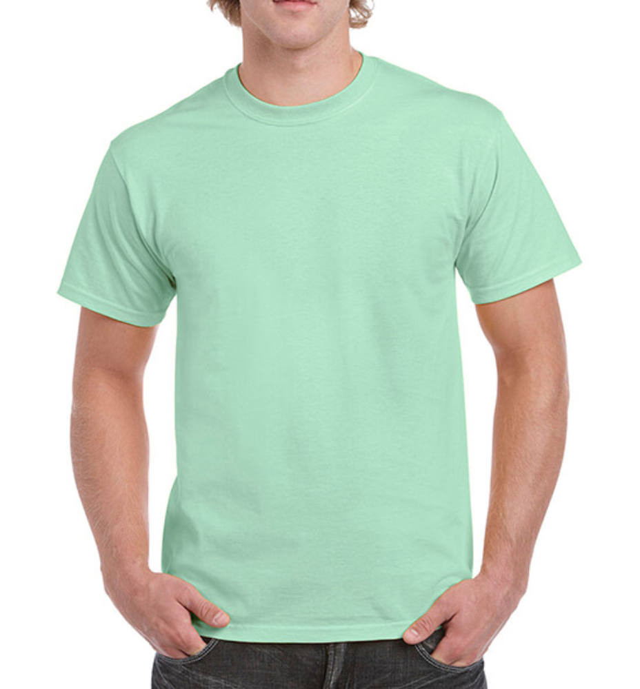Férfi póló Rövid ujjú Gildan Heavy Cotton Adult T-Shirt - M, Mentazöld
