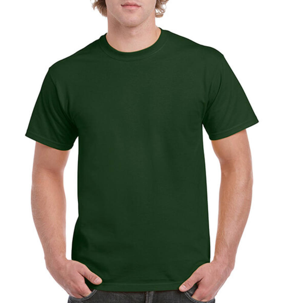 Férfi póló Rövid ujjú Gildan Heavy Cotton Adult T-Shirt - XL, Sötétzöld
