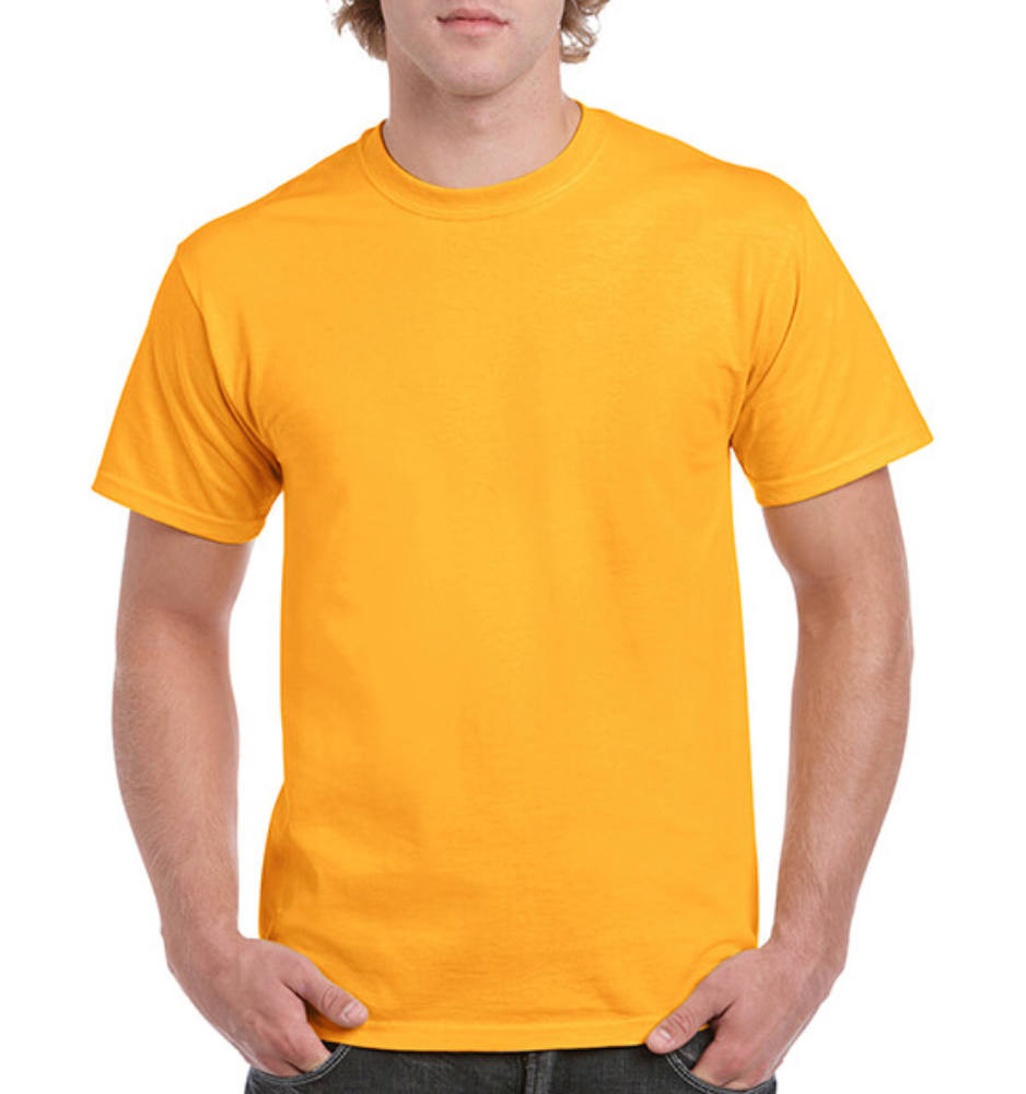 Férfi póló Rövid ujjú Gildan Heavy Cotton Adult T-Shirt - M, Aranysárga