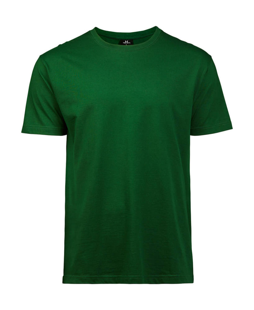Férfi rövid ujjú póló Tee Jays Sof Tee -XL, Erdő zöld